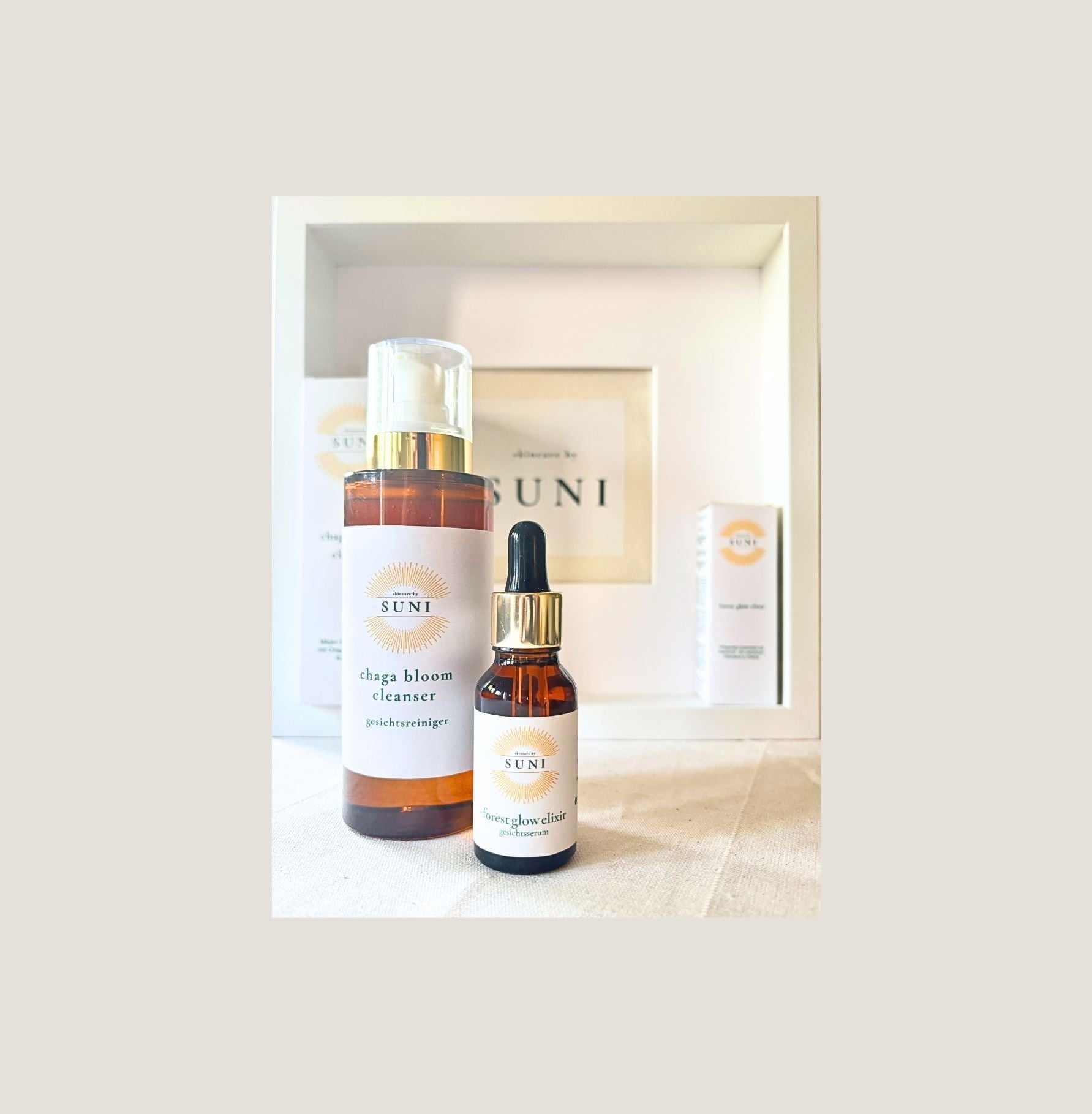 Forest Glow Elixir & Chaga Bloom Cleanser - für strahlende Haut und eine gestärkte Hautbarriere