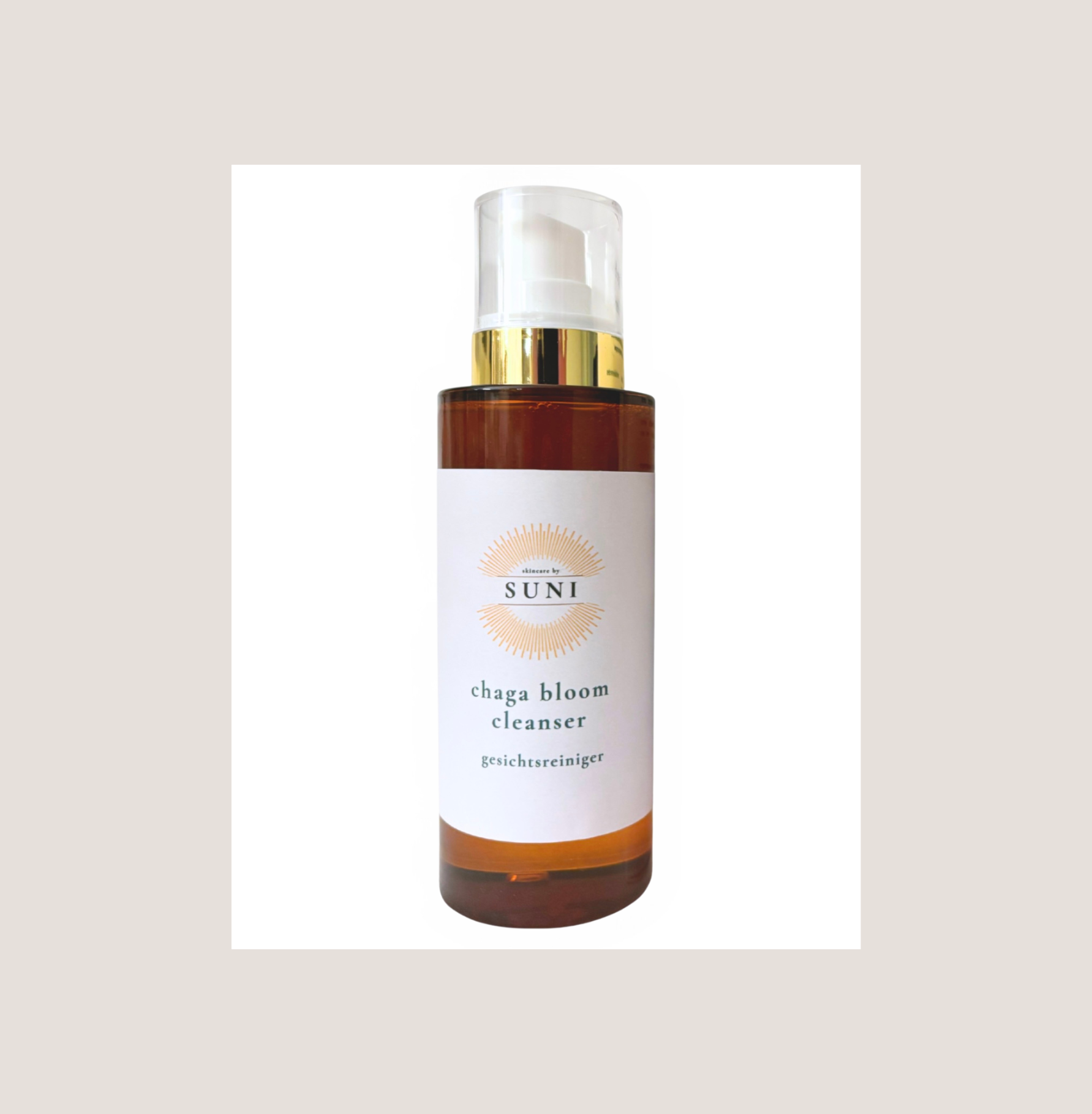 Chaga Bloom Cleanser - mildes, botanisches Gesichtsreinigungs-Gel mit Chaga-Extrakt, 100 ml